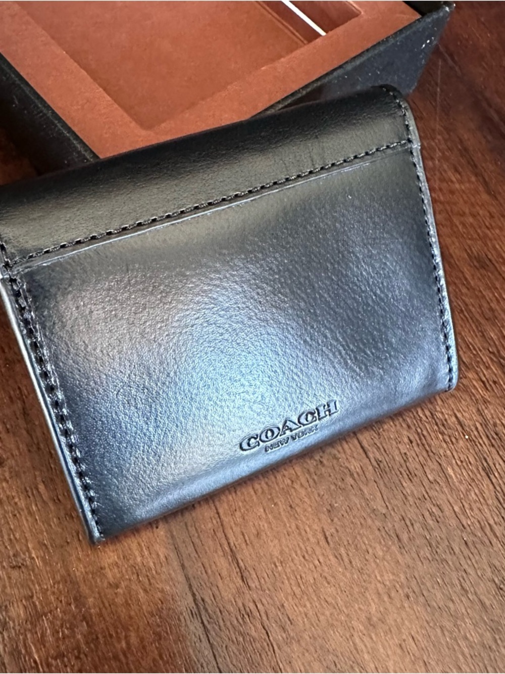 Coach Water Buffalo Coin/Card Case 21797 - Picture 6 of 16
